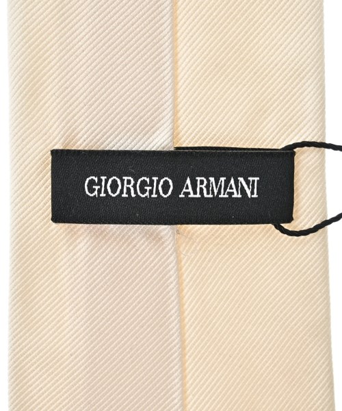 GIORGIO ARMANI（ジョルジオアルマーニ）ネクタイ 白 サイズ:- メンズ/2200690753196