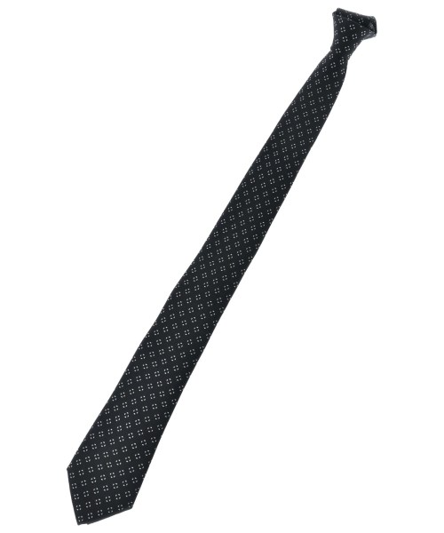 GIORGIO ARMANI(ジョルジオアルマーニ)ネクタイ 黒 サイズ:-/2200690753530