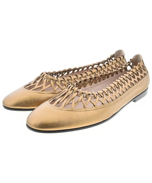 GIORGIO ARMANI(ジョルジオアルマーニ)ドレスシューズ/ローファー ゴールド サイズ:EU38(24.5cm位)/2200697642035