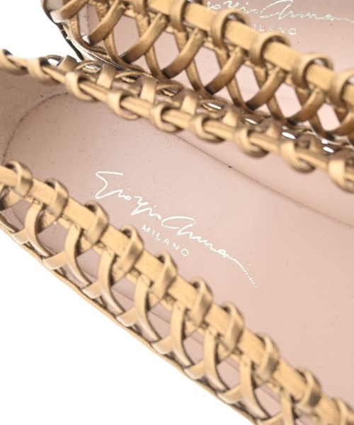 GIORGIO ARMANI（ジョルジオアルマーニ）ドレスシューズ/ローファー ゴールド サイズ:EU38(24.5cm位) レディース/2200697642035