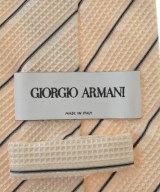 GIORGIO ARMANI（ジョルジオアルマーニ）ネクタイ 白 サイズ:- メンズ/2200698402126