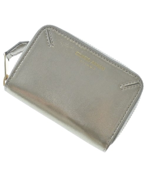GIORGIO ARMANI(ジョルジオアルマーニ)財布・コインケース シルバー サイズ:-/2200697550095