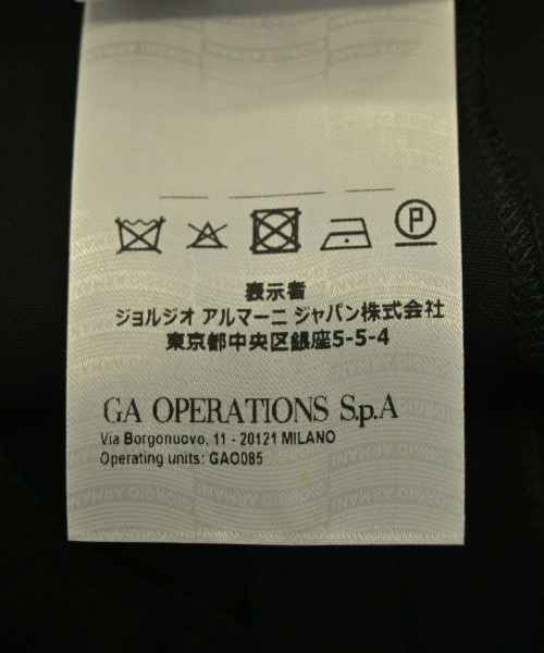 GIORGIO ARMANI（ジョルジオアルマーニ）その他 黒 サイズ:36(XS位) レディース/2200700679188