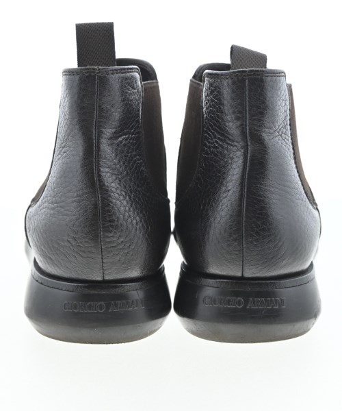 GIORGIO ARMANI（ジョルジオアルマーニ）ブーツ 黒 サイズ:8(27cm位) メンズ/2200700737307