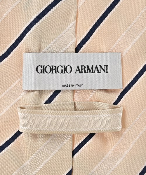 GIORGIO ARMANI（ジョルジオアルマーニ）ネクタイ ベージュ サイズ:- メンズ/2200695569044