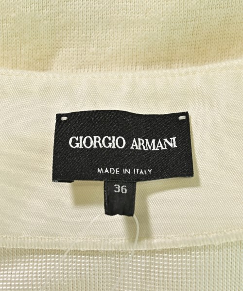 GIORGIO ARMANI（ジョルジオアルマーニ）ジャケット 白 サイズ:36(XS位) レディース/2200701613013