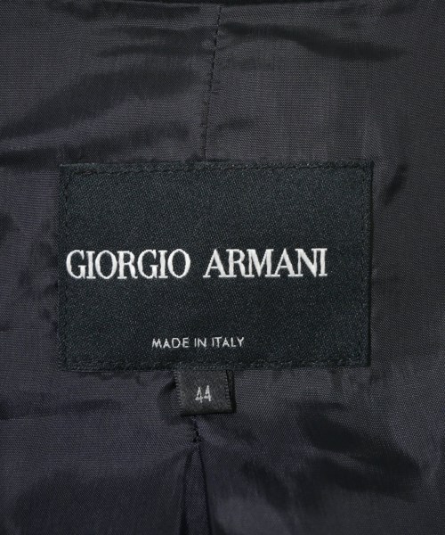 GIORGIO ARMANI（ジョルジオアルマーニ）テーラードジャケット 黒 サイズ:44(L位) レディース/2200701155025