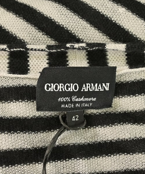 GIORGIO ARMANI（ジョルジオアルマーニ）カーディガン 白 サイズ:42(M位) レディース/2200701156084