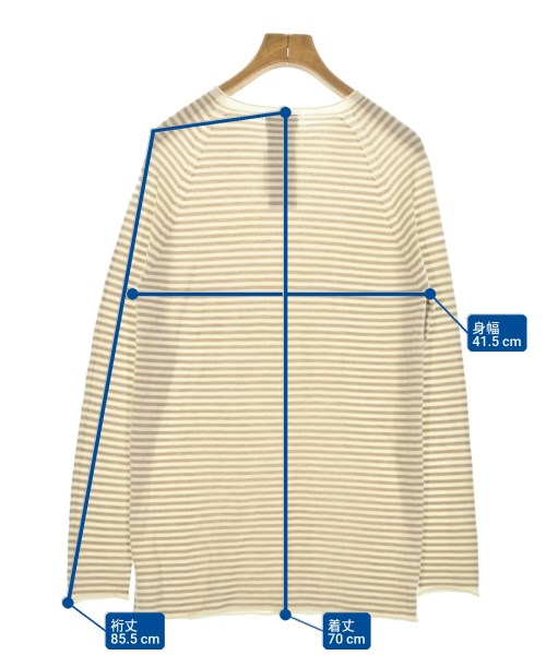 GIORGIO ARMANI（ジョルジオアルマーニ）ニット・セーター ベージュ サイズ:38(S位) レディース/2200701156091