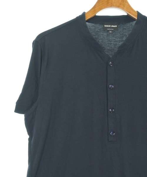 GIORGIO ARMANI（ジョルジオアルマーニ）Tシャツ・カットソー 紺 サイズ:52(XXL位) メンズ/2200649346080