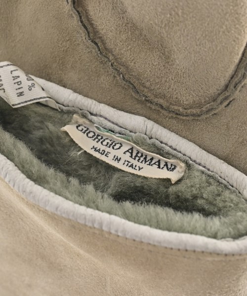 GIORGIO ARMANI（ジョルジオアルマーニ）手袋 ベージュ サイズ:- メンズ/2200658069017