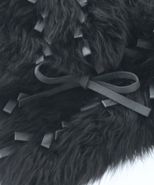 GIORGIO ARMANI（ジョルジオアルマーニ）マフラー 黒 サイズ:- レディース/2200659122537