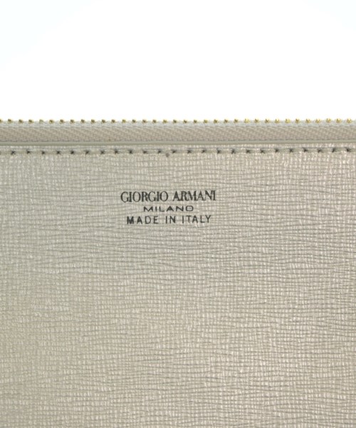 GIORGIO ARMANI（ジョルジオアルマーニ）クラッチバッグ シルバー サイズ:- レディース/2200659122612