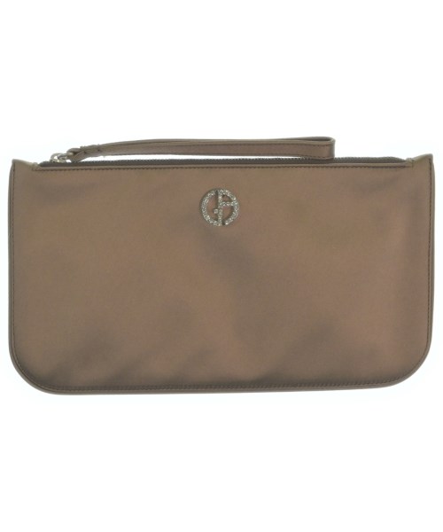 GIORGIO ARMANI(ジョルジオアルマーニ)クラッチバッグ 茶 サイズ:-/2200659122629