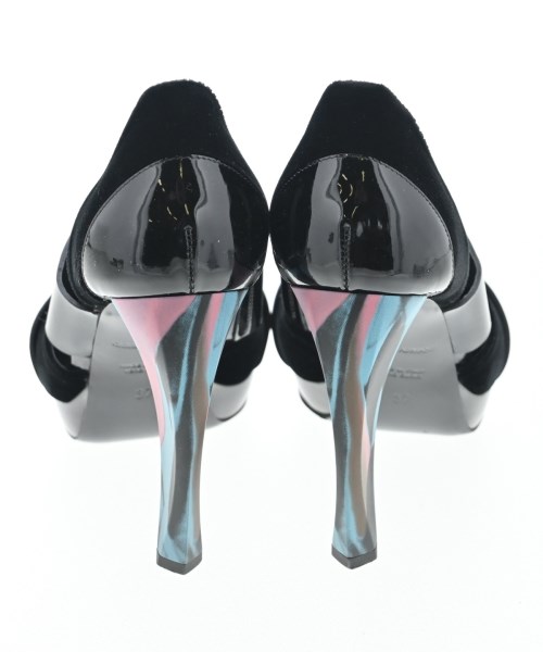 GIORGIO ARMANI（ジョルジオアルマーニ）サンダル 黒 サイズ:EU37(23.5cm位) レディース/2200659027085