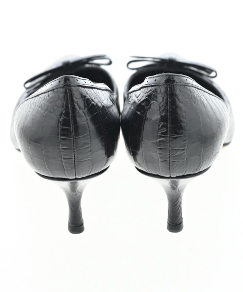 GIORGIO ARMANI（ジョルジオアルマーニ）サンダル 黒 サイズ:EU37 1/2(24cm位) レディース/2200659027092