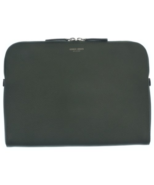 GIORGIO ARMANI(ジョルジオアルマーニ)クラッチバッグ 緑 サイズ:-/2200660086026