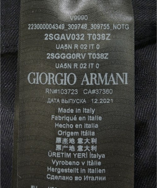 GIORGIO ARMANI（ジョルジオアルマーニ）カジュアルシャツ 紺 サイズ:50(XL位) メンズ/2200712808026