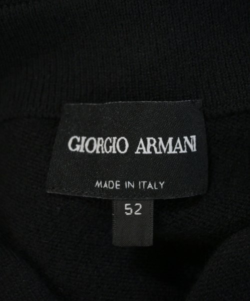 GIORGIO ARMANI（ジョルジオアルマーニ）ニット・セーター 黒 サイズ:52(XXL位) メンズ/2200712808071