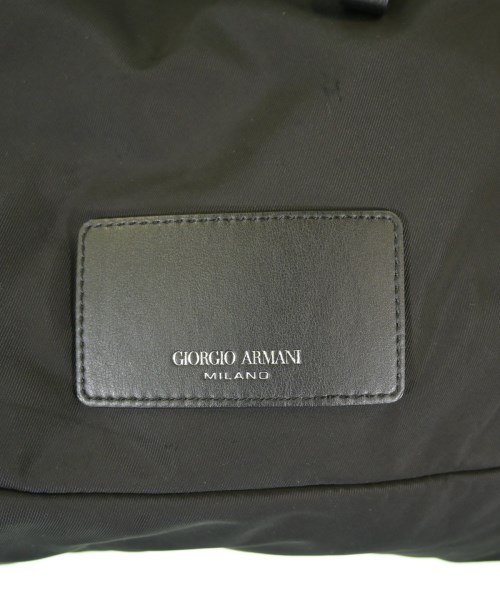 GIORGIO ARMANI（ジョルジオアルマーニ）ボストンバッグ 黒 サイズ:- メンズ/2200712808095