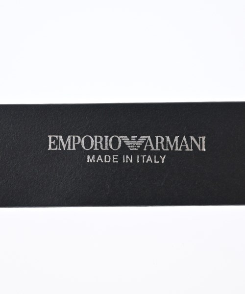 EMPORIO ARMANI（エンポリオアルマーニ）ベルト 黒 サイズ:34 メンズ/2200713252088