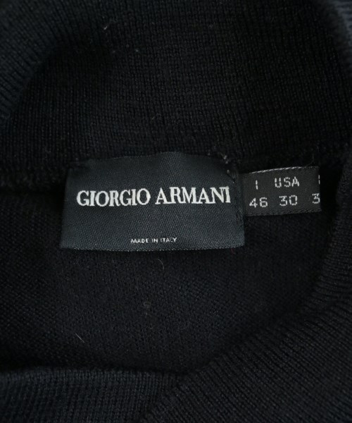 GIORGIO ARMANI（ジョルジオアルマーニ）ニット・セーター 黒 サイズ:46(M位) メンズ/2200715860045