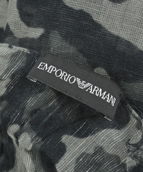 EMPORIO ARMANI（エンポリオアルマーニ）ストール グレー サイズ:- メンズ/2200718087128