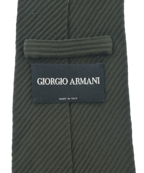 GIORGIO ARMANI（ジョルジオアルマーニ）ネクタイ カーキ サイズ:- メンズ/2200644773645