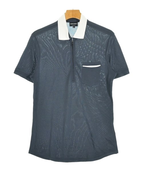 GIORGIO ARMANI(ジョルジオアルマーニ)ポロシャツ 紺 サイズ:50(XL位)/2200645960051