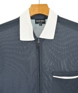 GIORGIO ARMANI（ジョルジオアルマーニ）ポロシャツ 紺 サイズ:50(XL位) メンズ/2200645960051