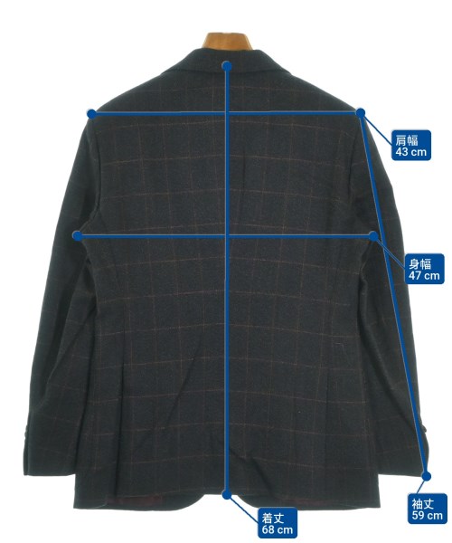 GIORGIO ARMANI（ジョルジオアルマーニ）カジュアルジャケット 紺 サイズ:46(M位) メンズ/2200646603018