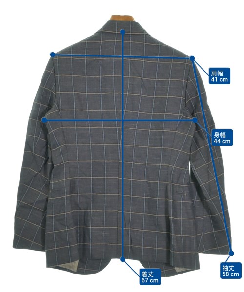 GIORGIO ARMANI（ジョルジオアルマーニ）カジュアルジャケット 青 サイズ:44(S位) メンズ/2200646603025