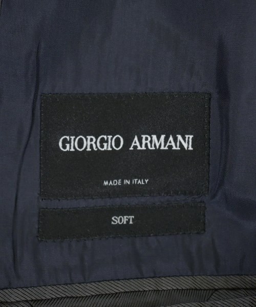 GIORGIO ARMANI（ジョルジオアルマーニ）ビジネス 黒 サイズ:50/50(XL位) メンズ/2200636189249