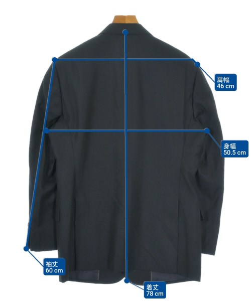 GIORGIO ARMANI（ジョルジオアルマーニ）ビジネス 黒 サイズ:50/50(XL位) メンズ/2200636189249