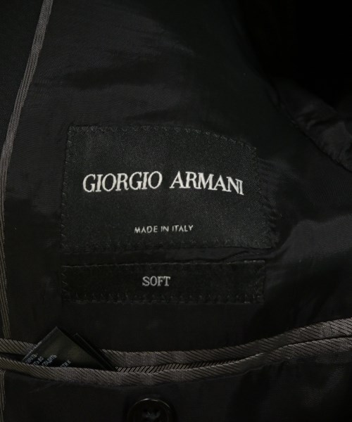 GIORGIO ARMANI（ジョルジオアルマーニ）ビジネス 黒 サイズ:48/48(L位) メンズ/2200636189317