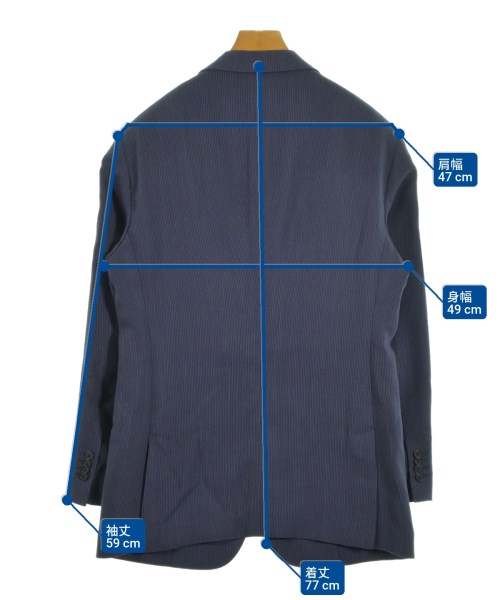 GIORGIO ARMANI（ジョルジオアルマーニ）ビジネス 紺 サイズ:50/50(XL位) メンズ/2200636189324