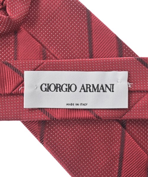 GIORGIO ARMANI（ジョルジオアルマーニ）ネクタイ 赤 サイズ:- メンズ/2200646184159