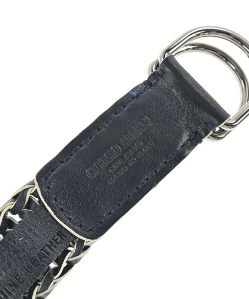 GIORGIO ARMANI（ジョルジオアルマーニ）ベルト 黒 サイズ:- メンズ/2200647953051