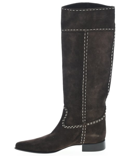 GIORGIO ARMANI（ジョルジオアルマーニ）ブーツ 茶 サイズ:EU35(21.5cm位) レディース/2200652477115