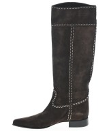 GIORGIO ARMANI（ジョルジオアルマーニ）ブーツ 茶 サイズ:EU35(21.5cm位) レディース/2200652477115