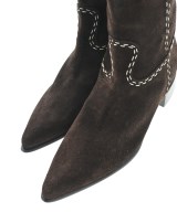 GIORGIO ARMANI（ジョルジオアルマーニ）ブーツ 茶 サイズ:EU35(21.5cm位) レディース/2200652477115