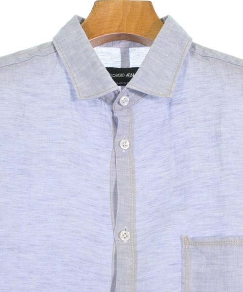 GIORGIO ARMANI（ジョルジオアルマーニ）カジュアルシャツ グレー サイズ:40(L位) メンズ/2200653244013
