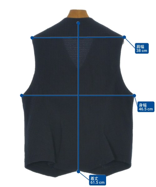 GIORGIO ARMANI（ジョルジオアルマーニ）ドレスシャツ 紺 サイズ:48(XXL位) レディース/2200653595221