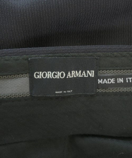 GIORGIO ARMANI（ジョルジオアルマーニ）スラックス 黒 サイズ:48(L位) メンズ/2200654293027