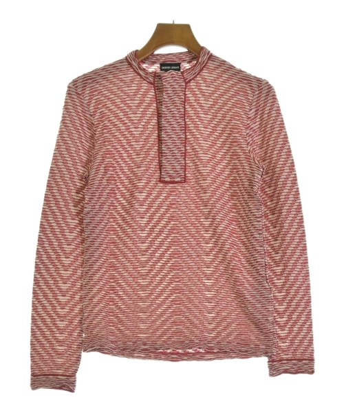 GIORGIO ARMANI(ジョルジオアルマーニ)Tシャツ・カットソー 赤 サイズ:46(M位)/2200702705076