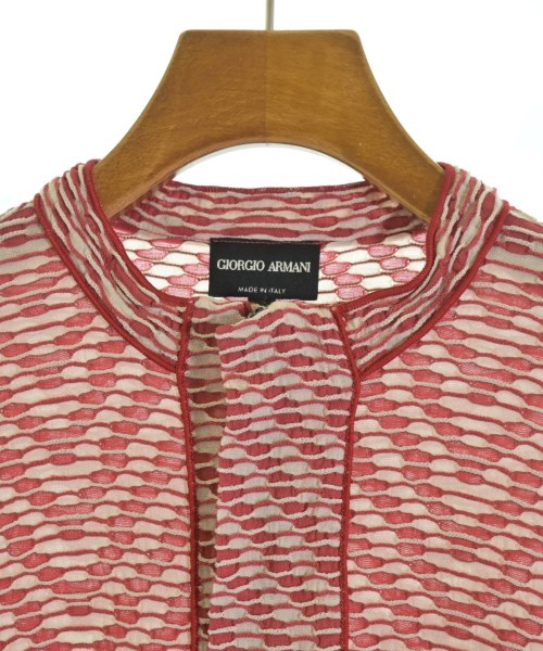 GIORGIO ARMANI（ジョルジオアルマーニ）Tシャツ・カットソー 赤 サイズ:46(M位) メンズ/2200702705076