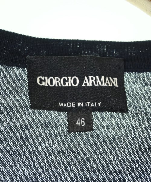 GIORGIO ARMANI（ジョルジオアルマーニ）ニット・セーター 紺 サイズ:46(M位) メンズ/2200702705366