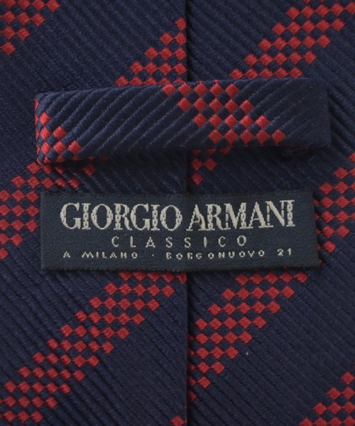 GIORGIO ARMANI（ジョルジオアルマーニ）ネクタイ 紺 サイズ:- メンズ/2200703067173