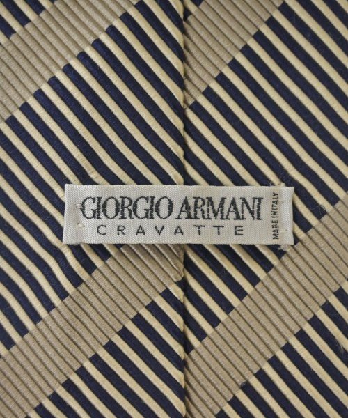GIORGIO ARMANI（ジョルジオアルマーニ）ネクタイ ベージュ サイズ:- メンズ/2200703067180
