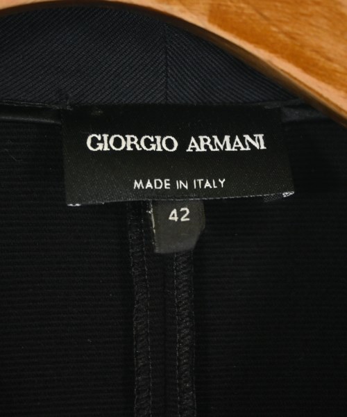 GIORGIO ARMANI（ジョルジオアルマーニ）カジュアルジャケット 黒 サイズ:42(M位) レディース/2200704097056